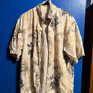 L Floral Tommy Bahama Hawaiian Shirt